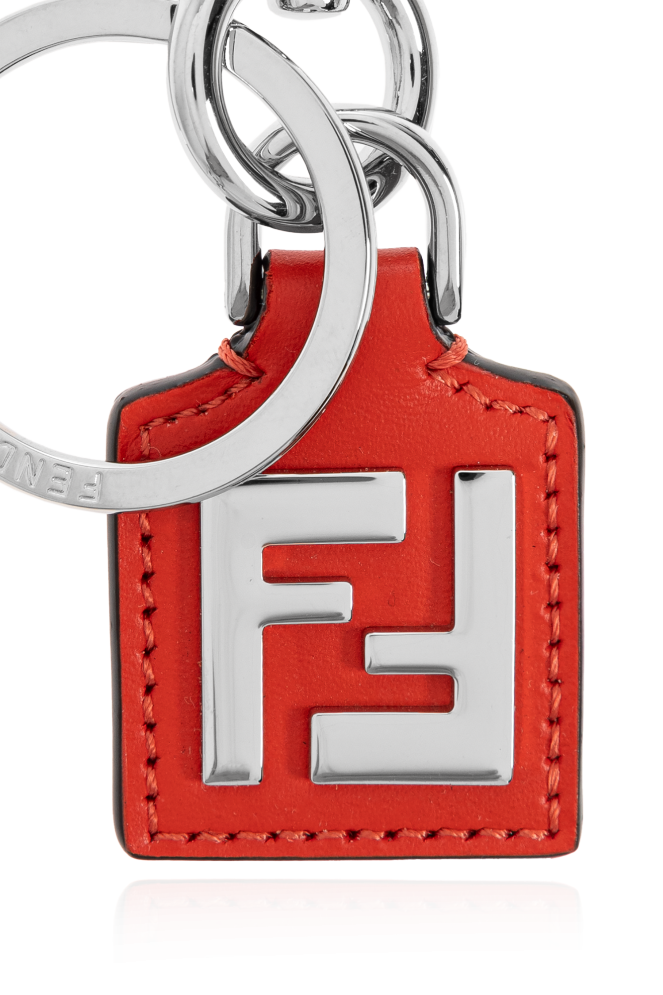 Red Keychain with logo Fendi - Vitkac AS